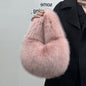 Portable Fur Bag Fall Winter Popular High-grade Niche