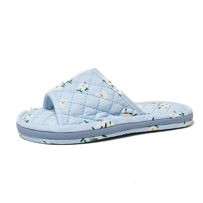 Fabric Slippers Korean Style Three-layer Thickened