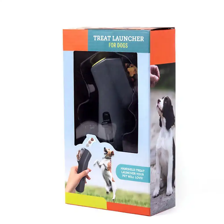 Interactive Dog Treat Launcher – Snack Shooter & Training Feeder