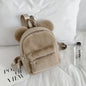 Plush Backpack Autumn And Winter New Cute Fashion