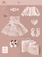 Baby High-end Gift Box Little Princess Dress Lace Dress Suit