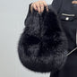 Portable Fur Bag Fall Winter Popular High-grade Niche