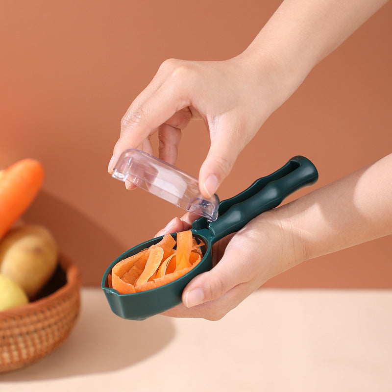 Kitchen Household Covered Storage Type Peeler Kitchen Gadgets