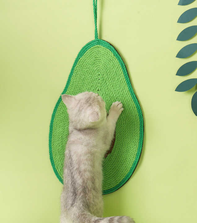 Dura-Coir Avocado Cat Scratch Pad: Stylish & Sustainable Scratch Solution