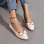 Fashion Bowknot Soft Bottom Large Size Casual Shoes