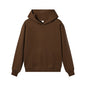 Autumn And Winter New Drop Shoulder Hooded Pullover Men